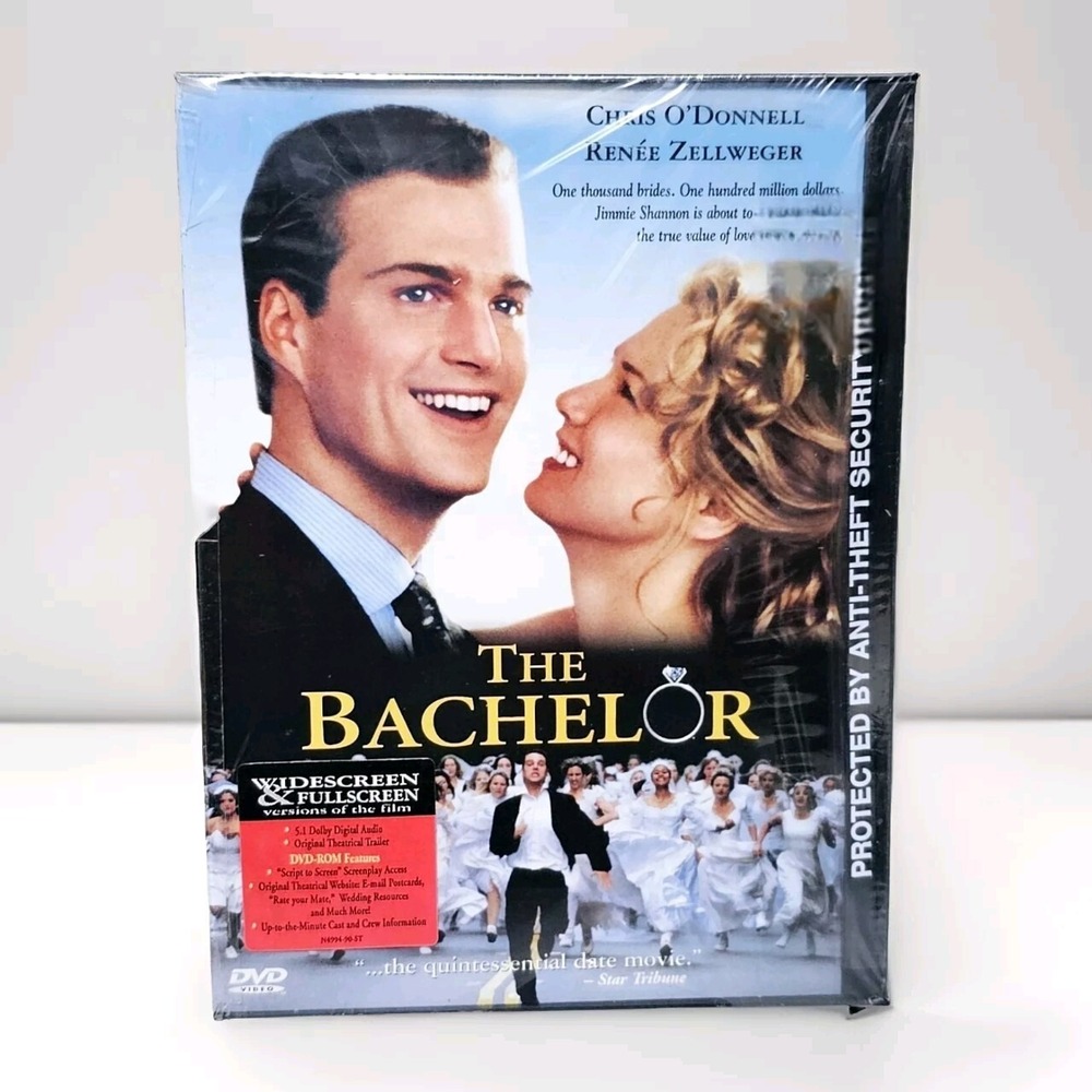 The Bachelor (DVD Movie, 2000) NEW Chris O'Donnell Renee Zellweger